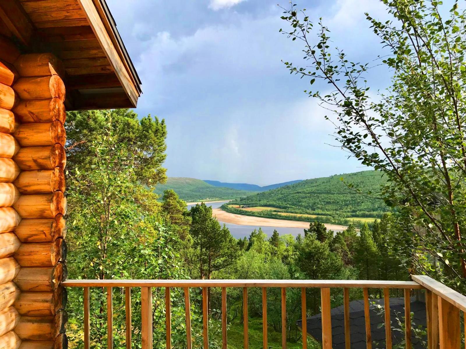 Manna Bb Hotel Karigasniemi Buitenkant foto